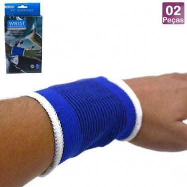 Imagem de Par De Munhequeira Protetor P/ Punho Sport  - MIXJAM