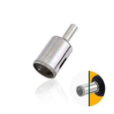 Imagem de Serra Copo Ou Broca Diamantada de 30 X 67 Mm Com Haste Triangular Para