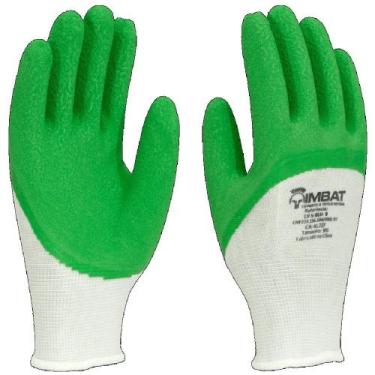 Imagem de Luva de Malha C/ Latex Verde - Imbat, G