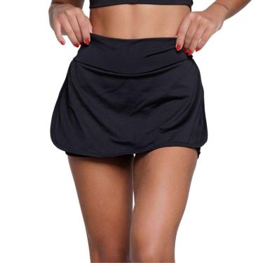 Imagem de Short Saia Curto Fitness Bella Fiore Roupa Para Academia Treino Tapa Bumbum Moda Feminina-Feminino