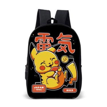 Imagem de Mochila Escolar Avulsa Infantil Desenho Pokemon - Use Thuco, MS0224