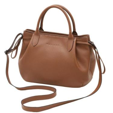 Imagem de Bolsa de Couro Mariart Capitólio, Camel