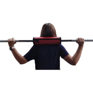 Imagem de Protetor de Barra EVA Academia Musculação - Exercise Sports, Vermelho