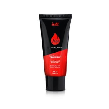 Imagem de Gel Lubrificante Hot a Base D'Água 50 ml Morango - Intt - Intt Cosméti