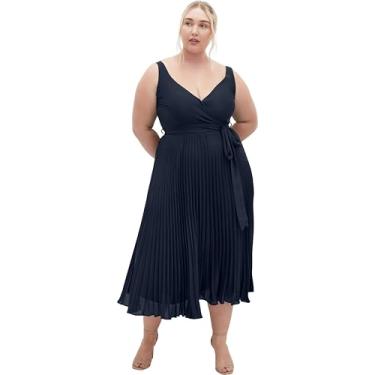Imagem de City Chic Vestido feminino plus size Lilly, azul-marinho, 14, Azul marino, 48