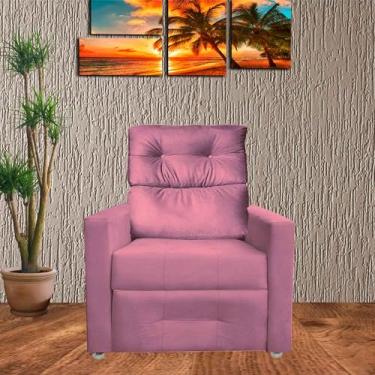 Imagem de Poltrona Reclinavel Do Papai e Mamãe Monica Rosa