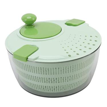 Imagem de Akozon Salad Spinner e Desidratador de Vegetais, Lavador de Salada Multifuncional, Coador de Frutas, Utensílio de Cozinha Verde para Vegetais Frescos e Refeições Saudáveis