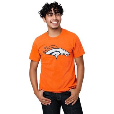 Imagem de FOCO Camiseta masculina de manga curta com logotipo principal do time NFL