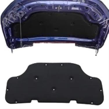 Imagem de Tapete de material de amortecimento de som para carro, capô dianteiro, almofada de isolamento acústico, capa de algodão à prova de som, tapete de isolamento térmico para GLB GLA 2019-2023 (GLB