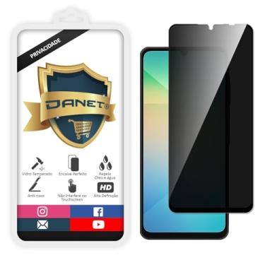 Imagem de Pel�cula De Privacidade Vidro Temperado 3d Para Samsung Galaxy A06 Full Cover Anti Impactos Spy e Riscos - Danet