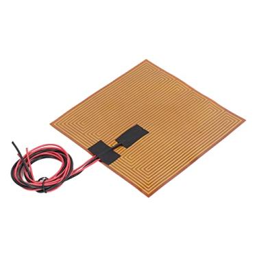 Imagem de Aquecedores Componentes Filme Placa Aquecedora de Poliimida Flexível 200 X 200mm Adesivo 100K Termistor para Impressora 3D DC12V 120W Pi Elementos de Aquecimento (DC24V 150W)
