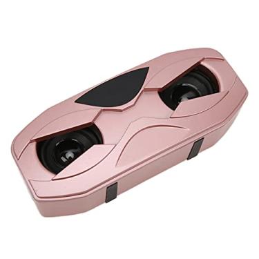 Imagem de Alto-falante Com Design de robô para Material de Escritório Com Microfone Embutido, Som Claro, Tamanho Pequeno Durável, Multicolorido Opcional, 4 Modos de Reprodução,