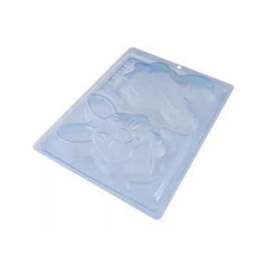 Imagem de Forma especial com silicone 3 partes porta joia coelho cod 10340 Bwb