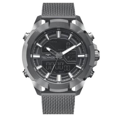 Imagem de Relógio Technos Masculino Digitech Bicolor AD1390AB/1A