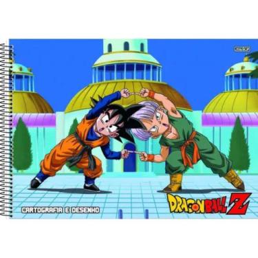 Imagem de Caderno De Desenho Cd Espiral 60fls Drag Ball Capas Sortidas - Sao Dom