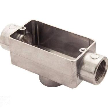Imagem de Condulete Fixo 3/4" Tipo "tb" - Sem Tampa / Rosca Bsp / Sem Pintura Tr