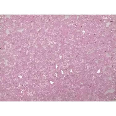 Imagem de Quadrado Passante 08mm 500g Cor 069 Rosa Bebê Transparente - Aquarela