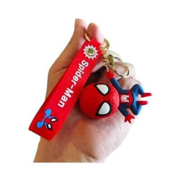 Imagem de Chaveiro Kawaii Homem-Aranha - Figura de Ação para Mochila ou Bolsa In