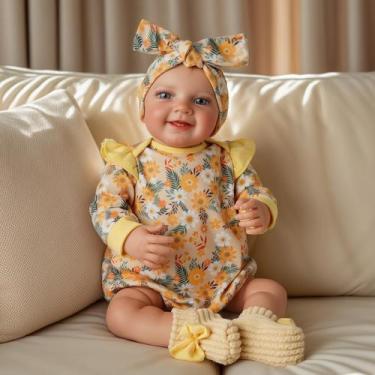 Imagem de Roupas para Bonecas Reborn BABESIDE (17-22 polegadas) - Kit com 3 Aces