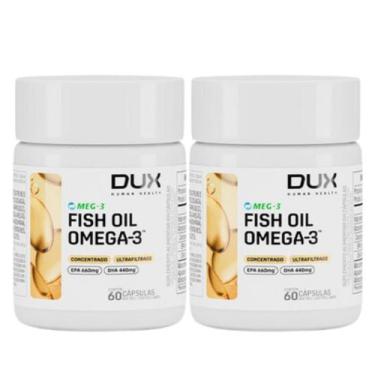 Imagem de 2x Ômega 3 Fish Oil Epa 660 Dha 440 Dux 60 Capsulas, Sem Sabor