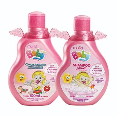 Imagem de Kit Baby Menina Shampoo e Condicionador, Muriel, 100 ml, Muriel, 100 Ml, pacote de 2