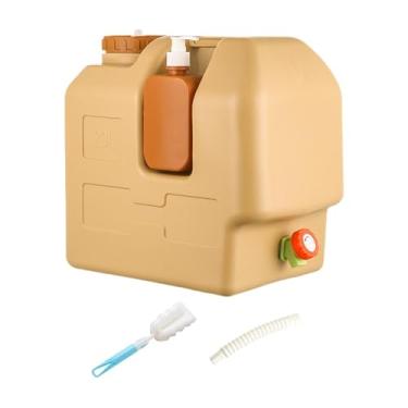 Imagem de Dynwave 20l Camping Water Rechinger Storage Jug Lightweigh Water Storage Contêiner com Spigot para Caminhada ao ar livre dirigindo