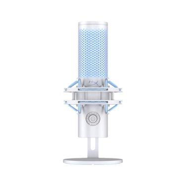 Imagem de HyperX Quadcast 2 Frost – USB Microphone for Gaming, Streaming and Podcasting, with On-Board Controls, LED Lighting, Removable Shock Mount