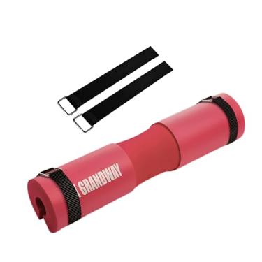 Imagem de Almofada de agachamento avançado - Almofada de barra para impulsos no quadril, agachamentos e pulmões - Almofada de apoio para barra de agachamento de pescoço e ombro de espuma para conforto extra