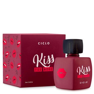 Imagem de Perfume Feminino Kiss You More Deo Colônia 100ml &quot;Caixa&quot; QHS - Ciclo