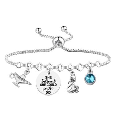 Imagem de Lywjyb Birdgot Pulseira inspirada no filme Magic Lamp Presente de Princesa Gênio Lâmpada Presente Mágico Amante do Filme Presente, Small, Aço inoxidável, Sem Pedra Preciosa