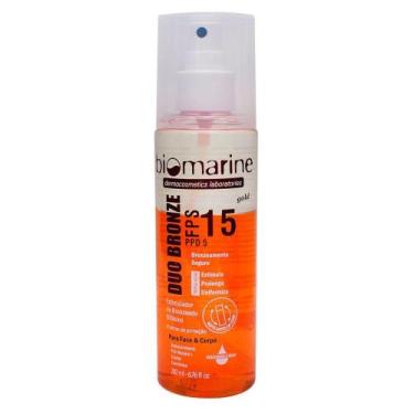Imagem de Biomarine Bronzeador Bifasico Sun Marine Duo Bronze FPS 15