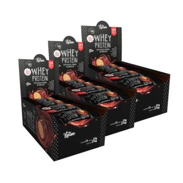 Imagem de Combo Latam Fit Pacoca Com Whey Protein Chocolate Zero 36 Un