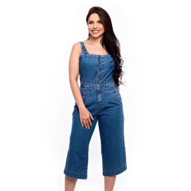 Imagem de Macacão Jeans Pantacurt - Restrito Jeans, 0000, 44