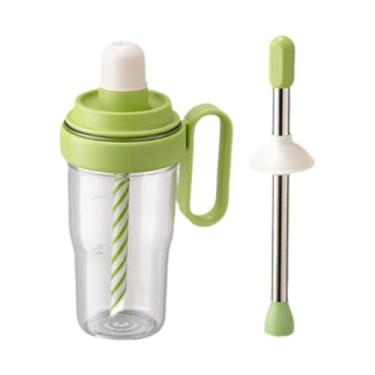 Imagem de SiaBiced Copo de agitação portátil, copo de misturador de bebidas, 1000 ml, ferramenta de mistura de bebidas de caneca misturadora para acampamento de compras