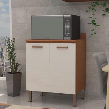Imagem de Balcão Armário Multiuso para Cooktop com 2 Portas 100% Mdf