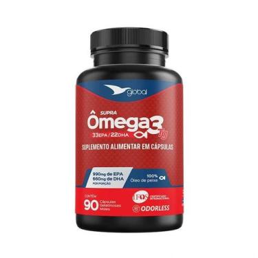 Imagem de Suplemento Supra Ômega 3 (33 / 22) - IFOS - 90 CGM - GLOBAL