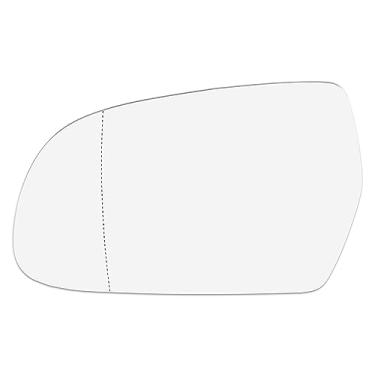 Imagem de X AUTOHAUX Substituição de vidro do espelho retrovisor do carro com placa traseira aquecida lado esquerdo do motorista para Audi A5 Quattro S4 2010-2016