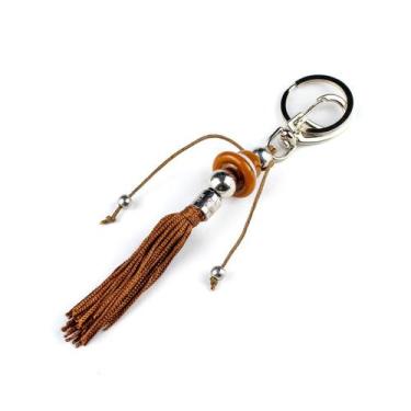 Imagem de Chaveiro Chapéu de Boiadeiro Marrom Murano 15 cm - Lua Mística - 100% 
