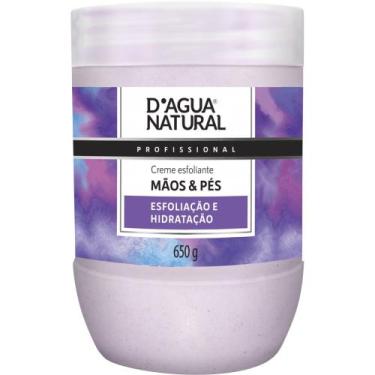 Imagem de ESFOLIANTE MÃOS E PÉS ÓLEO SEMENTE DE UVA 650G D'agua natural - D'Água