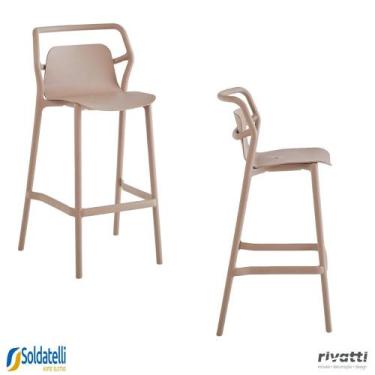 Imagem de Kit 2 Banquetas Outdoor Enjoy UV Empilhável Várias Cores - Rivatti, Fe