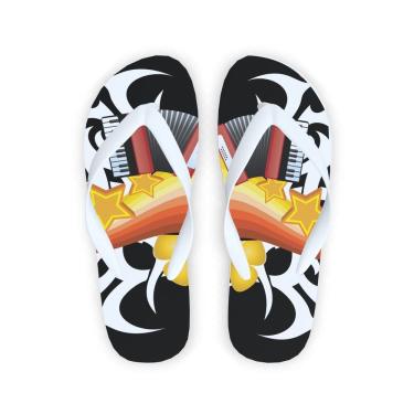 Imagem de Chinelos Personalizados com Arte Exclusiva – Conforto e Estilo que Encantam Seus Pés