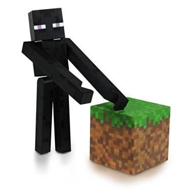 Imagem de Boneco Minecraft Enderman 5 cm Action Figure Jazwares