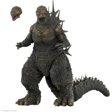 Imagem de Super7 Ultimates! Toho Godzilla Minus One – Boneco Toho Godzilla de 20 cm, colecionáveis clássicos de filmes e brinquedos retrô