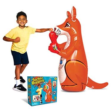 Imagem de Socker Boppers Kangaroo! BOP Bag! Sock it, Bop it, Punch it and it bounces Back, More Fun Than a Pillow Fight, Outlet for Active Kids, Develops Agility-Balance-Coordination-Athletic Ability