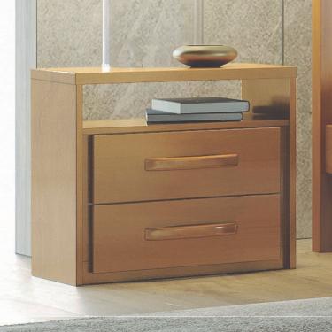Imagem de Mesa De Cabeceira 2 Gavetas Unique Josandro Amêndoa Mel