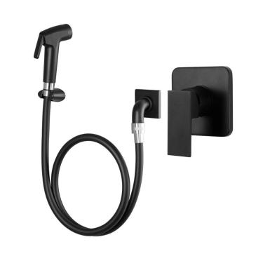 Imagem de Monocomando Com Ducha Higienica 2996 52 Meber Metais Preto