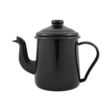 Imagem de Cafeteira Tradicional Esmaltada Preto 1,1 L Ewel