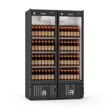 Imagem de Visa Cooler Cerveja 1300 Litros Porta De Vidro Preto Vcce1300pv 220v - Refrimate