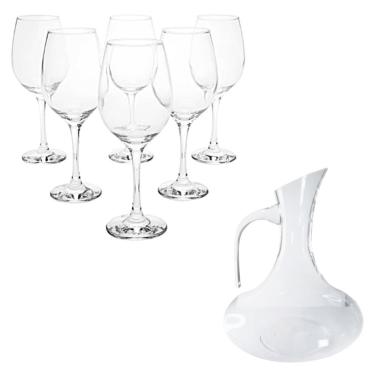 Imagem de Conjunto De Taças E Decanter Vidro Cristal