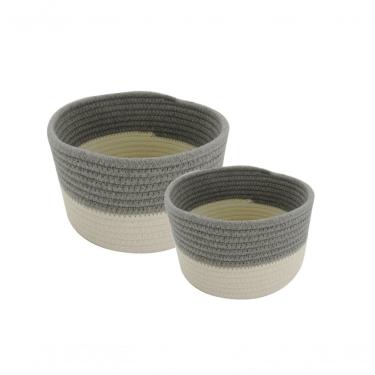 Imagem de Jogo 2 Cestos Round Gist Cotton S- Alça Mimo Style Bh22276
